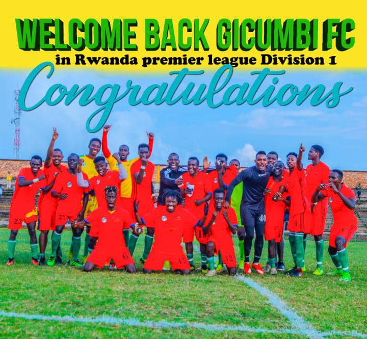 Nyuma y'imyaka 24 Etoile de l'est yagarutse mu cyiciro cya Mbere