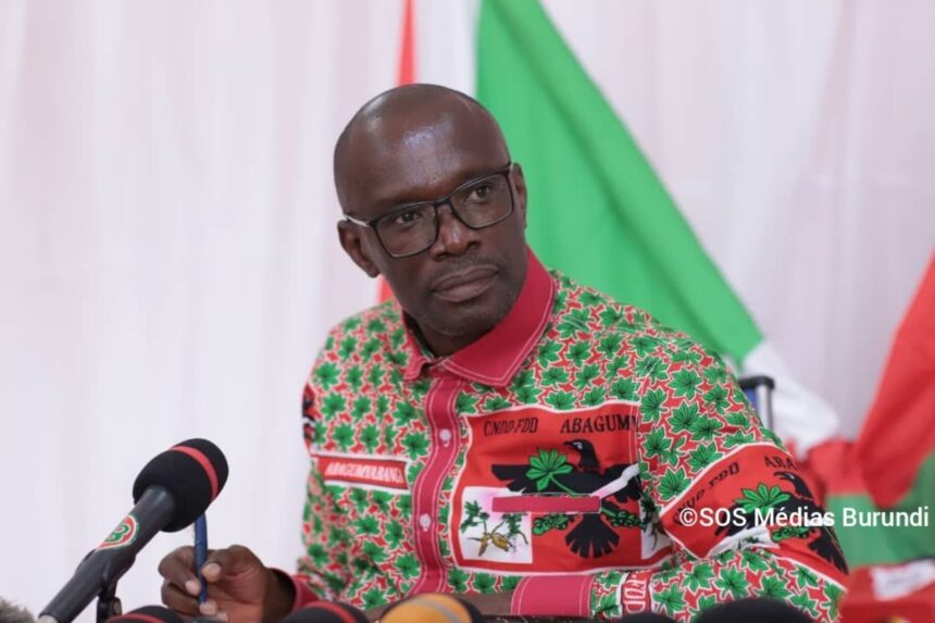 Ubuzima bwa Ndikuriyo wa CNDD FDD bugeze muri Coma