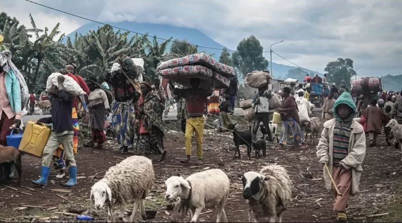 Abarenga 80 000 bamaze guhunga imirwano ya M23 na FARDC