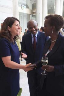 Gushakira imirimo urubyiruko mu bihugu byacu kuko hari ibibazo byinshi tugenda dusangira-Mushikiwabo