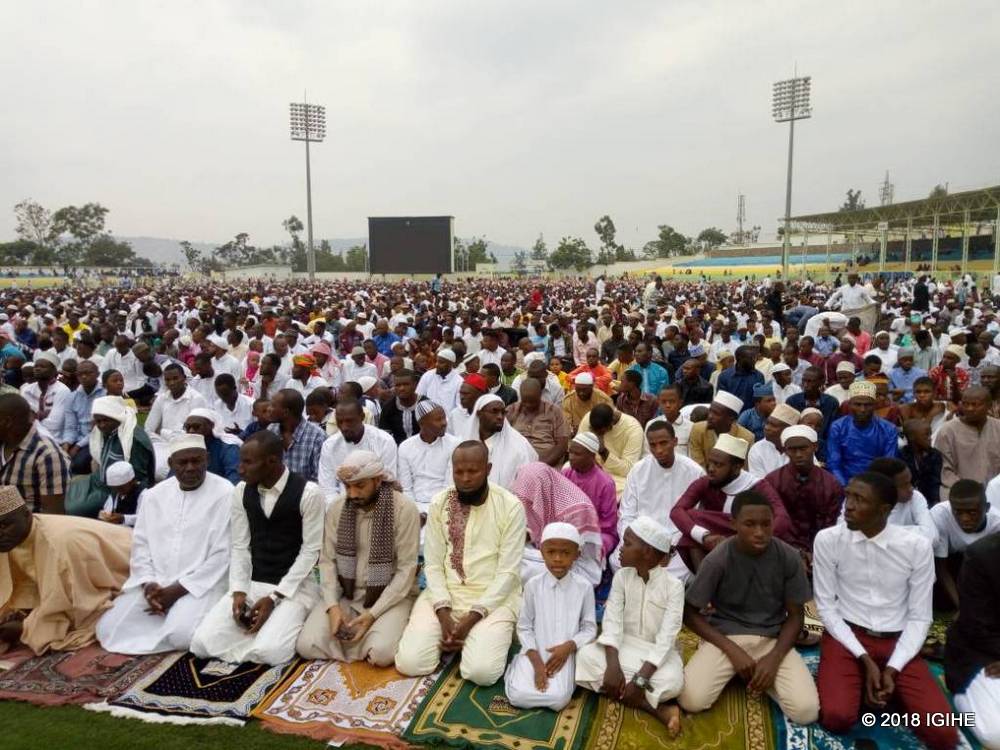 Abayisilamu bo mu Rwanda bizihije Umunsi w'Igitambo wa Eid Al Adha