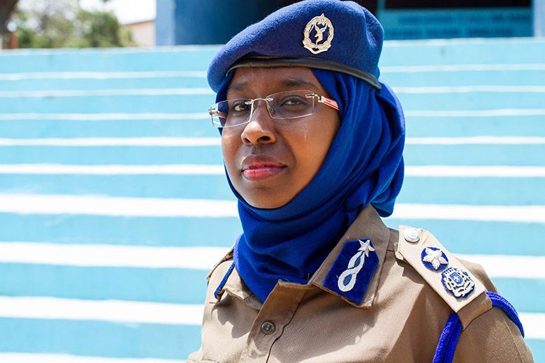 Umugore wa mbere wahawe ipeti rya Burigadiye Jenerali muri Somalia