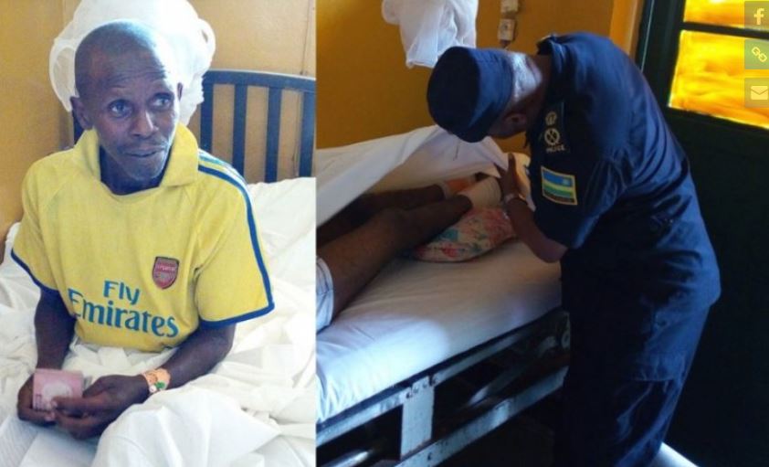 Polisi y' u Rwanda yatangiye gusura abakomerekeye mu mpanuka zo mu muhanda