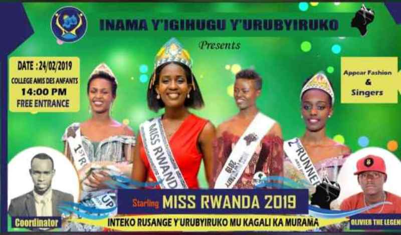 MISS RWANDA MEGHAN N'IBISONGA BYE NA MISS JOSIANE BAHAKANYE KWITABIRA IHURIRO RY'URUBYIRUKO MURI COLLEGE AMIS DES ANFANTS