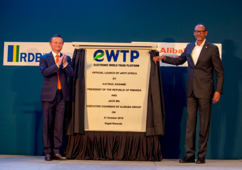 JACK MA WA ALI BABA GROUP YAHISEMO GUKORANA N'U RWANDA AHO GUKORANA NA KENYA