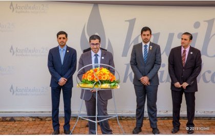 Minisitiri Juma Al Hamli wo muri UAE yunamiye inzirakarengane za Jenoside yakorewe Abatutsi