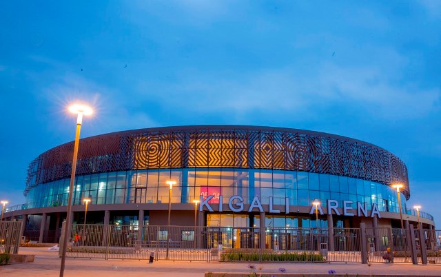 Mu mafoto reba ubwiza bwa Kigali Arena