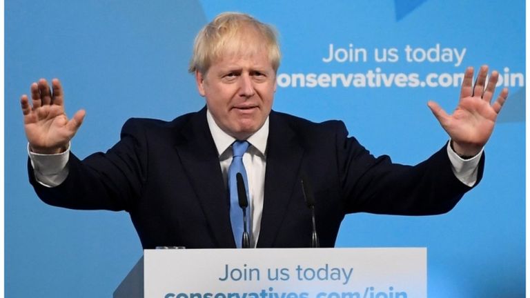 Boris Johnson atsindiye kuba Minisitiri w'Intebe w'Ubwongereza