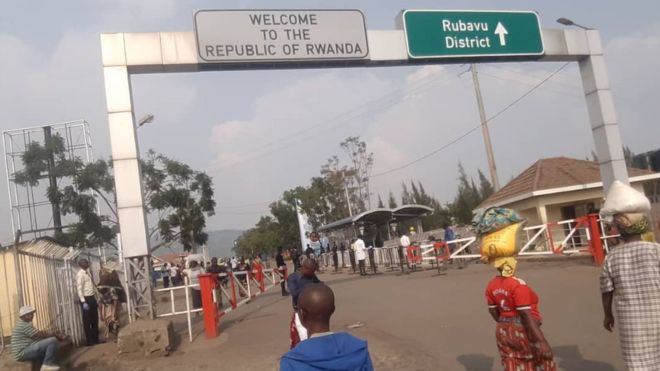 Umupaka wa Gisenyi – Goma uhuza u Rwanda na Congo wafunguwe nyuma yuko humvikanye amakuru yuko wafunzwe kubera Ebola