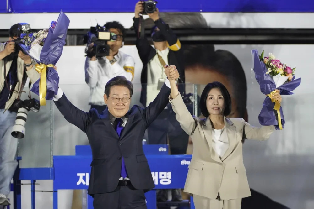 Lee Jae-myung YATOREWE KUYOBORA KOREYA Y'AMAJYEPFO
