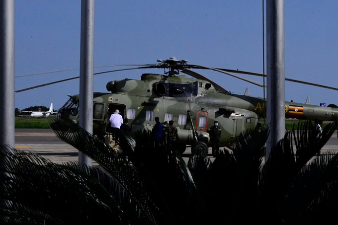 Perezida Museveni ari kwerekeza i Kigali muri CHOGM