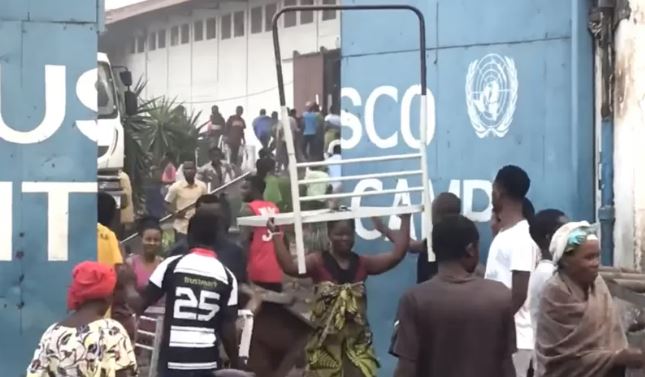 Goma: Inyubako za MONUSCO ziramutse zisahurwa