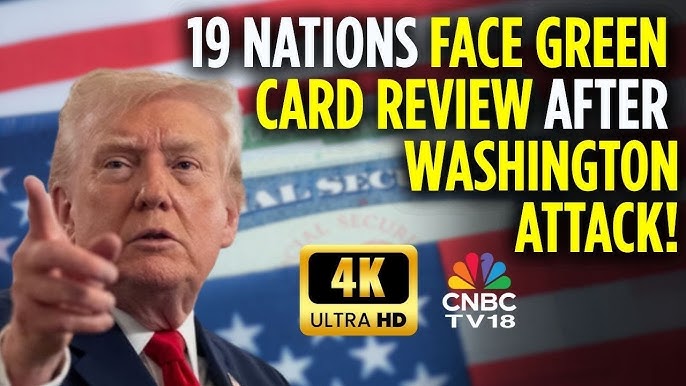 Trump yategetse isuzuma rya buri “Green Card” y'abaturuka mu bihugu 19 nyuma y'igitero cyagabwe ku Murwa Mukuru