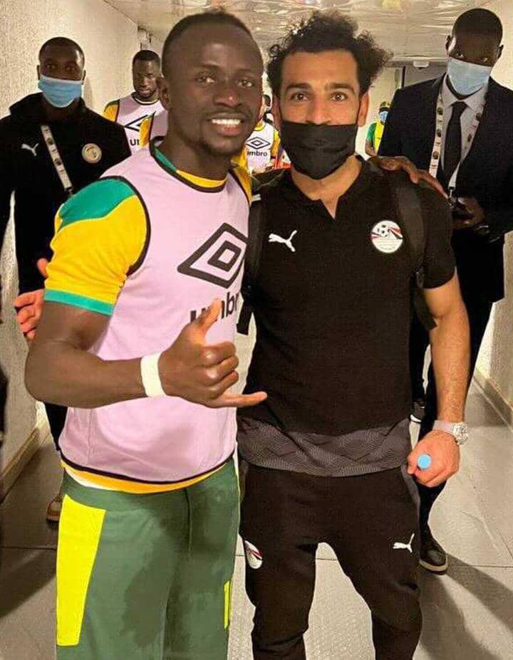 AFCON2021: Sadio Mane na Mohamed Salah bagiye guhurira ku mukino wa nyuma