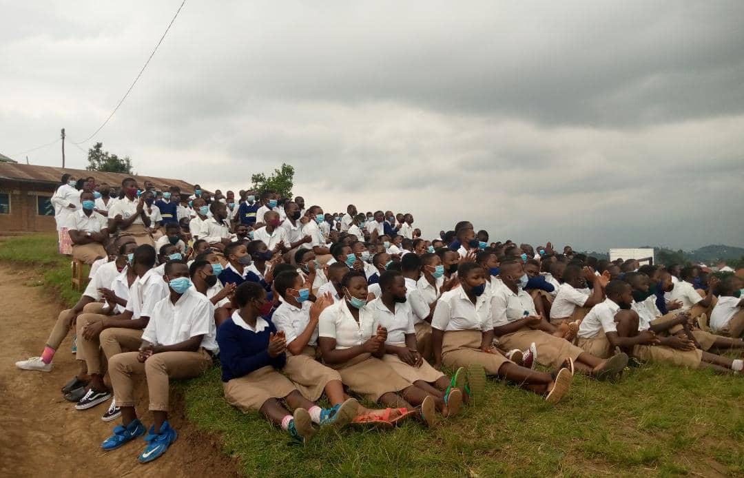 Musanze: Urubyiruko mu mashuri rwasabye ko ibiganiro kuri Jenoside yakorewe Abatutsi mu 1994 no kurwanya ruswa byajya bitangwa kenshi