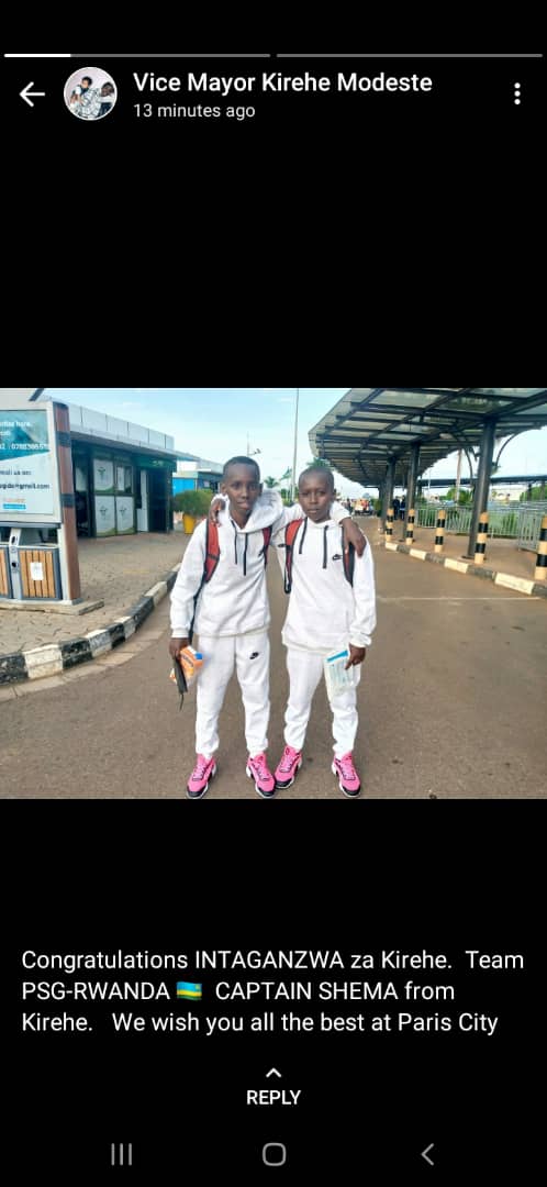 Visi Meya Nzirabatinya yifurije amahirwe abana ba PSG Rwanda barimo n'abaturutse i Kirehe